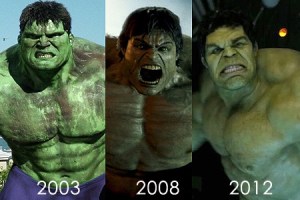 1 Hulk, 2 Hulk, Grey Hulk, Green Hulk