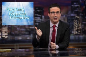 actual church John Oliver founded